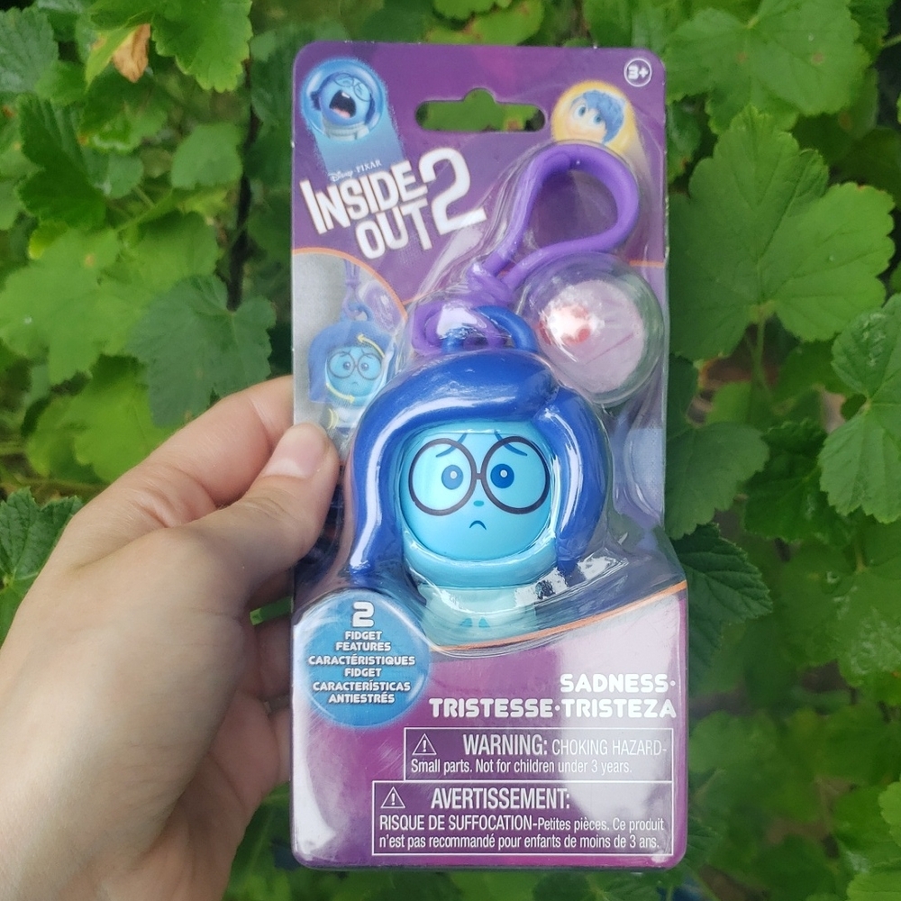 Disney Inside Out Sadness Fidget Keychain